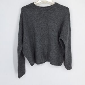 1. State Small Charcoal Crew Neck Sweater